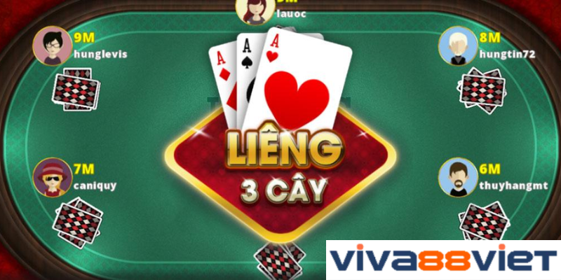 Giới thiệu cơ bản về game bài liêng Viva88