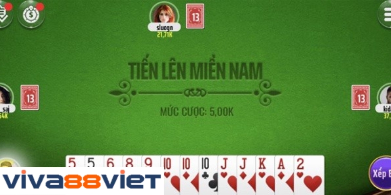 Vài nét sơ lược về game bài tiến lên miền Nam Viva88 