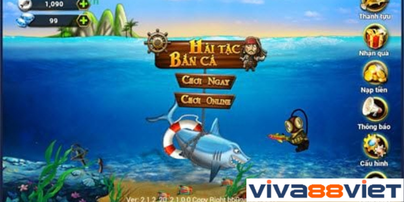 Hiệu ứng Power-ups trong bắn cá hải tặc Viva88