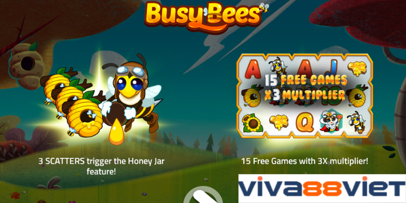 Giới thiệu chi tiết về Busy Bees Slot Viva88